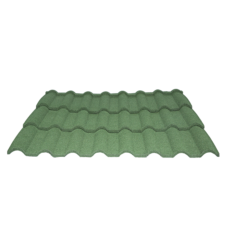 Tempestas Resistentia Stone Coated Metal Tegulas leve 0.25mm 0.3mm 0.4mm 0.45mm Steel Milano Tile