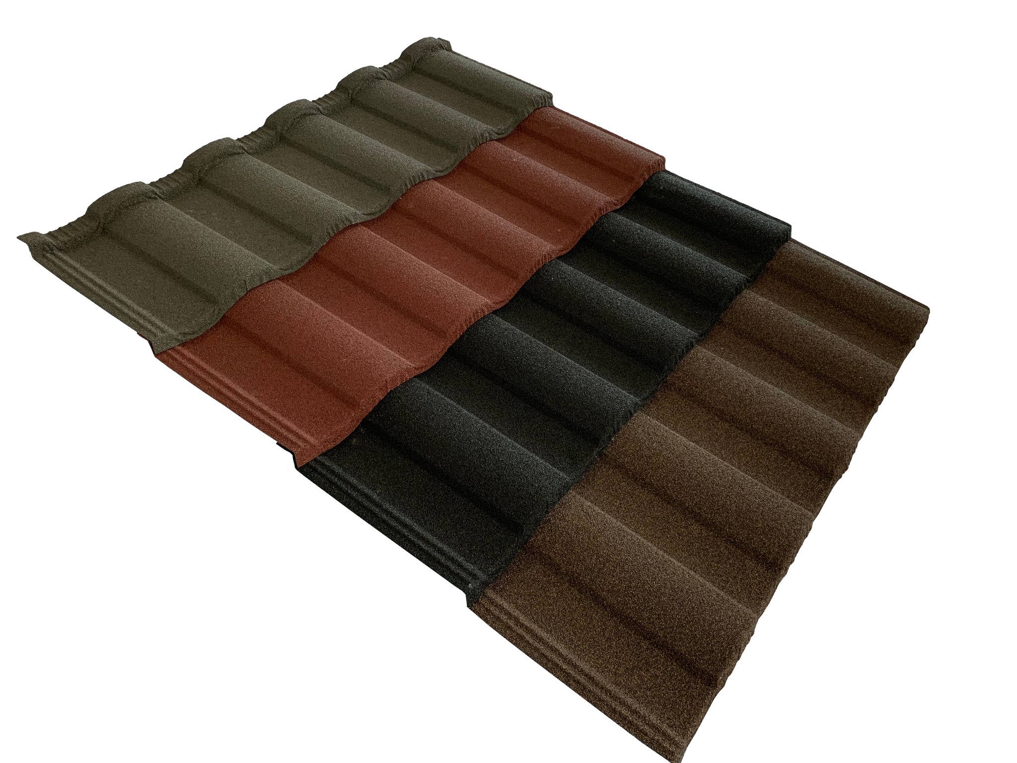 Contemporary Stone Coated Tegulae tiles For Townhouses